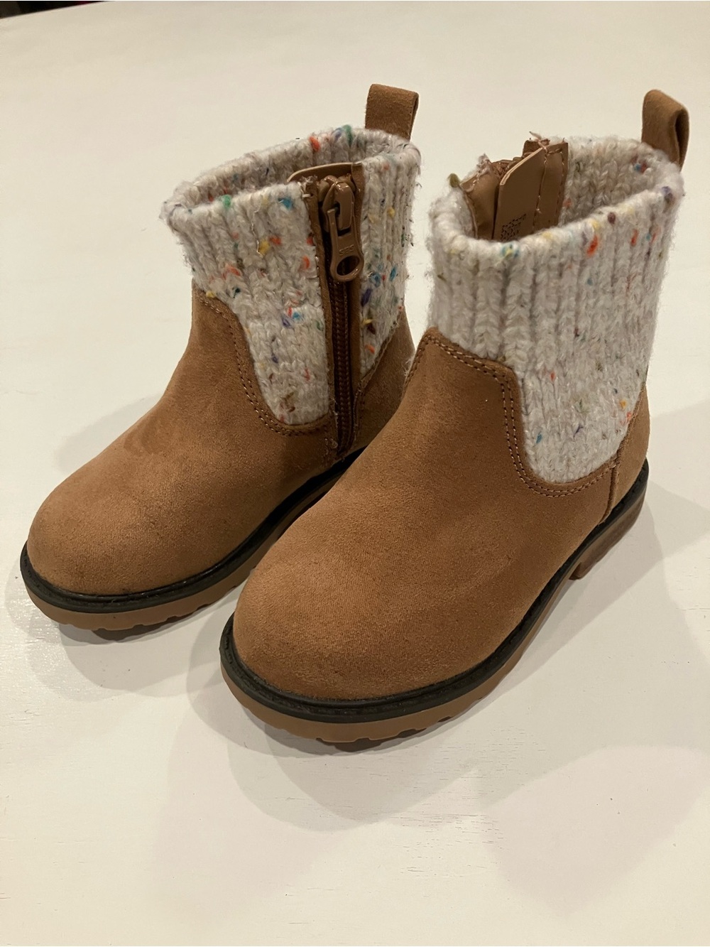 Cat & Jack | Kids Suede Boot with Knit Cuff